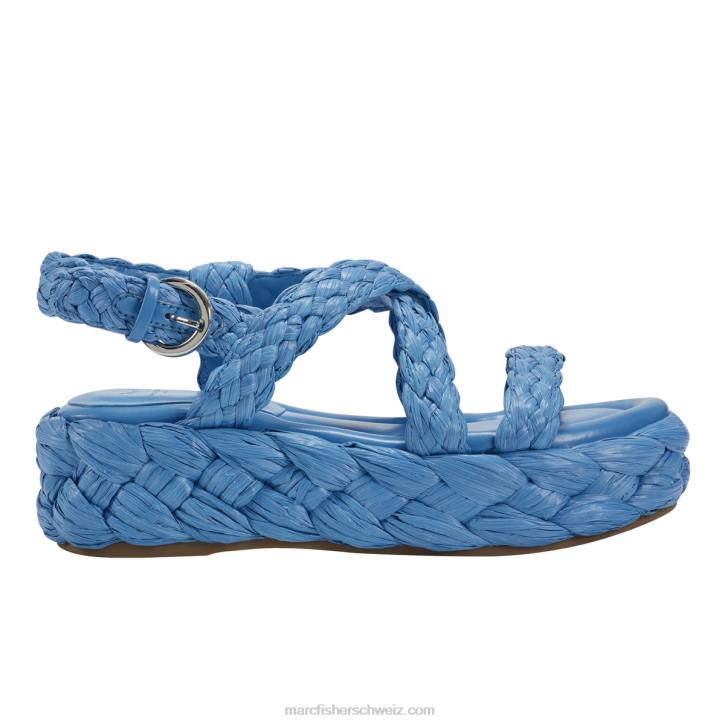 Marc Fisher Frauen Blau Genie Espadrille-Sandale 48XZ229
