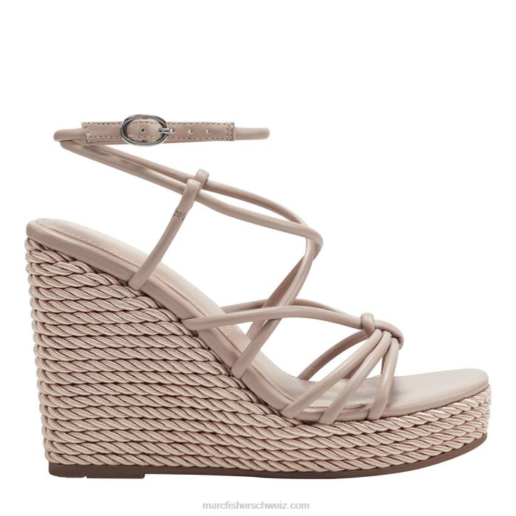 Marc Fisher Frauen Latté Riemchen-Espadrille-Keilsandale von Zarah 48XZ234
