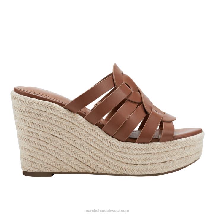 Marc Fisher Frauen dunkel natürlich Cazzie Espadrille-Keilsandale 48XZ227