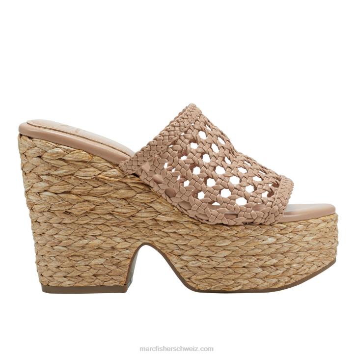 Marc Fisher Frauen leicht natürlich Hollis Espadrille-Plateausandale 48XZ209