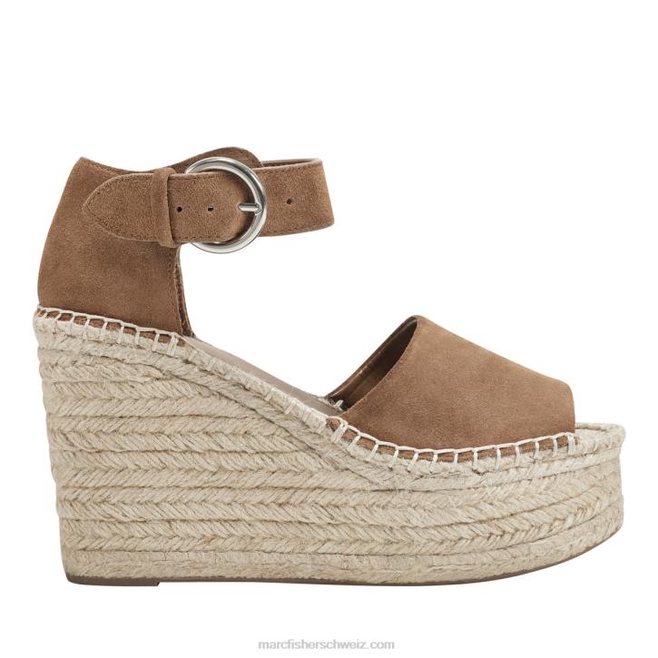 Marc Fisher Frauen natürlich Alida Espadrille-Keilsandale 48XZ189