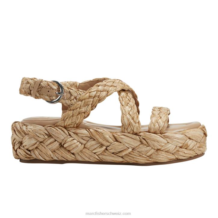 Marc Fisher Frauen natürlich Genie Espadrille-Sandale 48XZ192