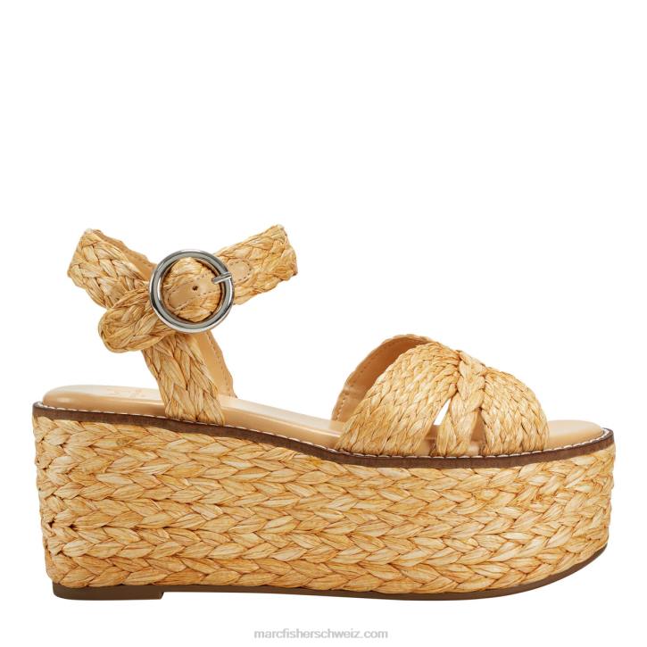 Marc Fisher Frauen orange Naydine Espadrille-Sandale mit Knöchelriemen 48XZ241