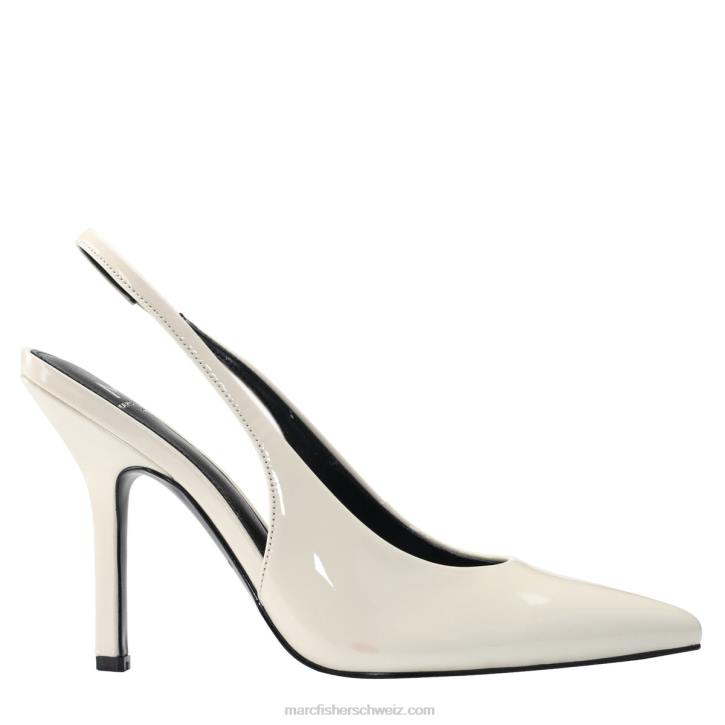 Marc Fisher Frauen Creme Slingback-Pumpe von Emalyn 48XZ693