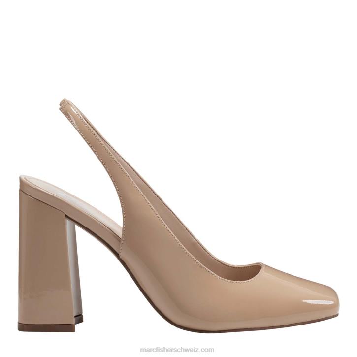 Marc Fisher Frauen Naturpatent Onna Slingback-Absatz 48XZ388