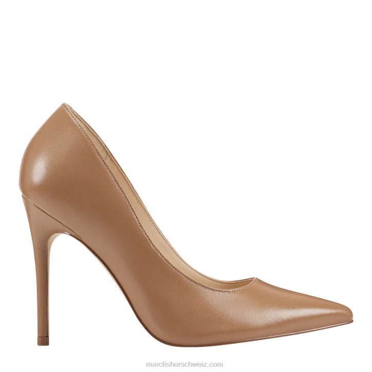 Marc Fisher Frauen mittleres Naturleder Codie-Pumpe 48XZ648