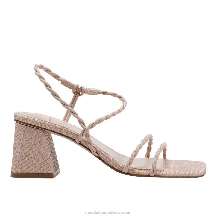 Marc Fisher Frauen Hell-Pink Carys Sandale mit Blockabsatz 48XZ361