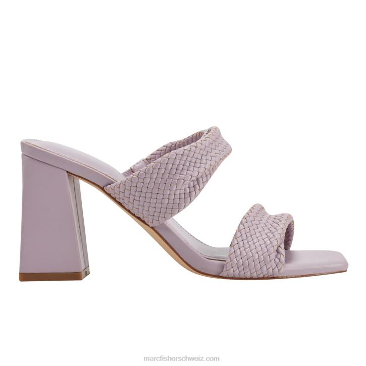 Marc Fisher Frauen Lavendelpatent Maßgeschneiderte elegante Sandalen von eloria 48XZ378