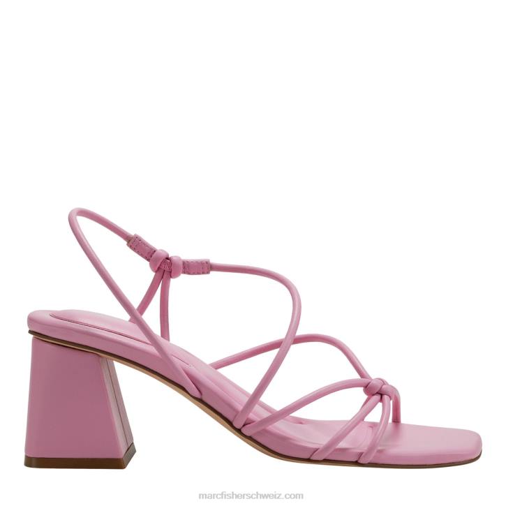 Marc Fisher Frauen Rosa Sandale „Calynda“ mit Blockabsatz 48XZ369