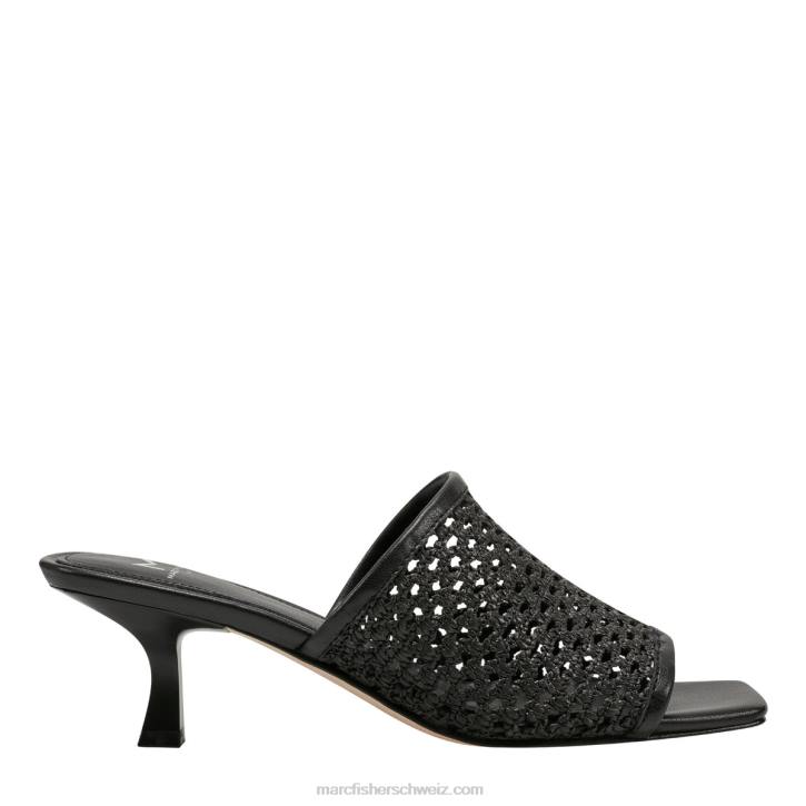 Marc Fisher Frauen Schwarz Juliette-Sandale mit Absatz 48XZ474