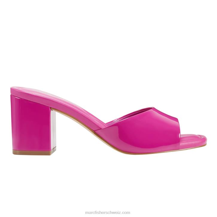 Marc Fisher Frauen dunkelpink Fynn-Sandale mit Blockabsatz 48XZ471