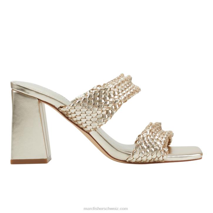 Marc Fisher Frauen gold schillernd Maßgeschneiderte elegante Sandalen von eloria 48XZ366