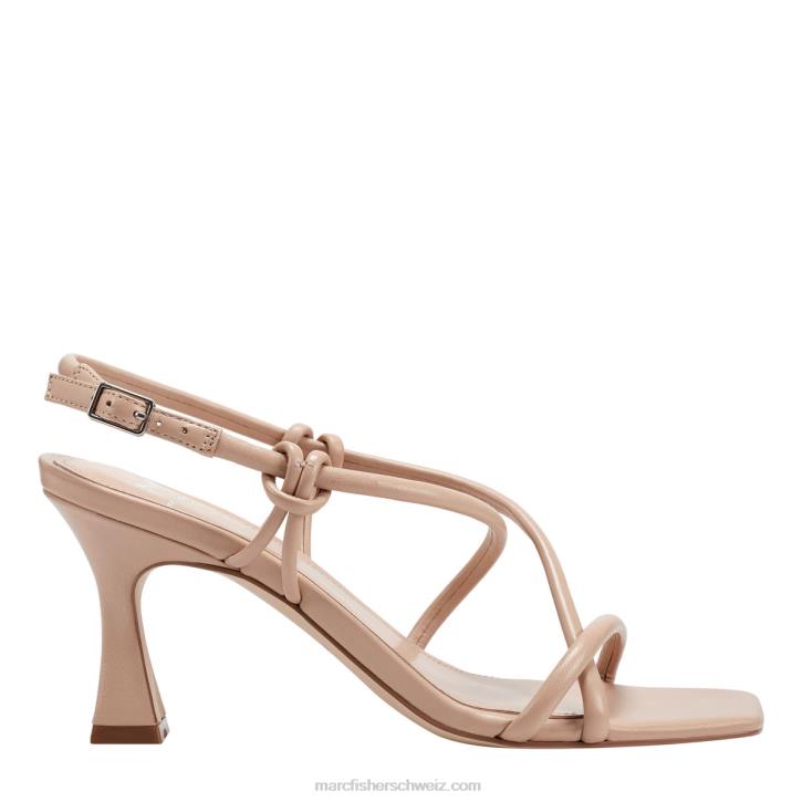 Marc Fisher Frauen helles Sandleder Dayne Slingback-Sandale mit Absatz 48XZ350