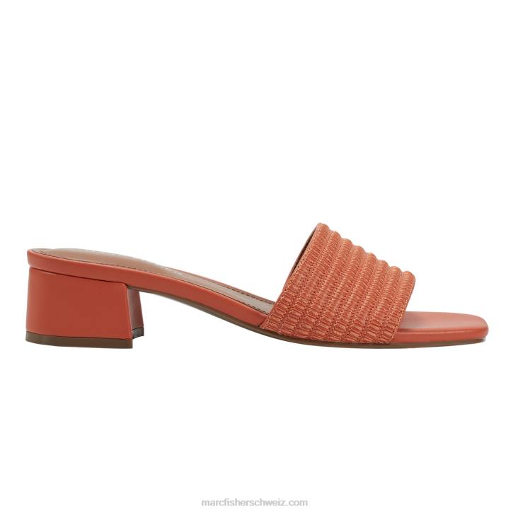 Marc Fisher Frauen orange Cinasa-Kleidersandalen 48XZ374