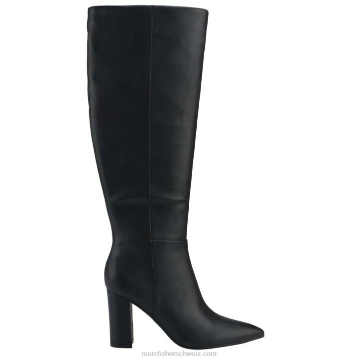 Marc Fisher Frauen Schwarz Grappling-Kleiderstiefel 48XZ160