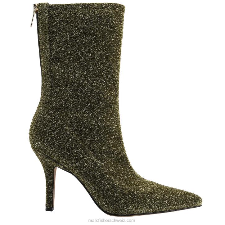 Marc Fisher Frauen Goldglitter luftige Stiefeletten mit Absatz 48XZ71