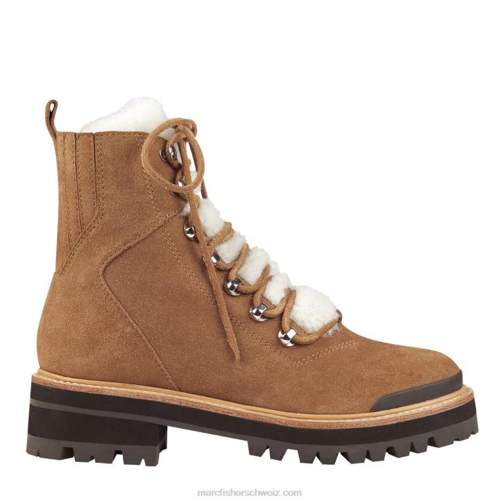 Marc Fisher Frauen braunes Wildleder Izzie Lugsole-Stiefelette 48XZ142