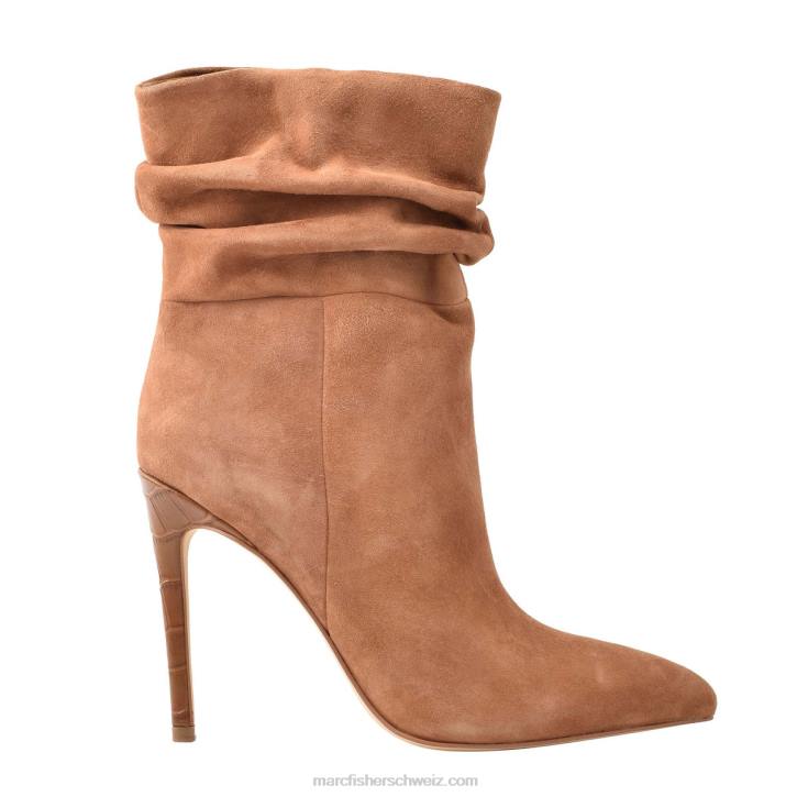 Marc Fisher Frauen dunkelbraunes Wildleder Rayya-Kleid-Bootie 48XZ125