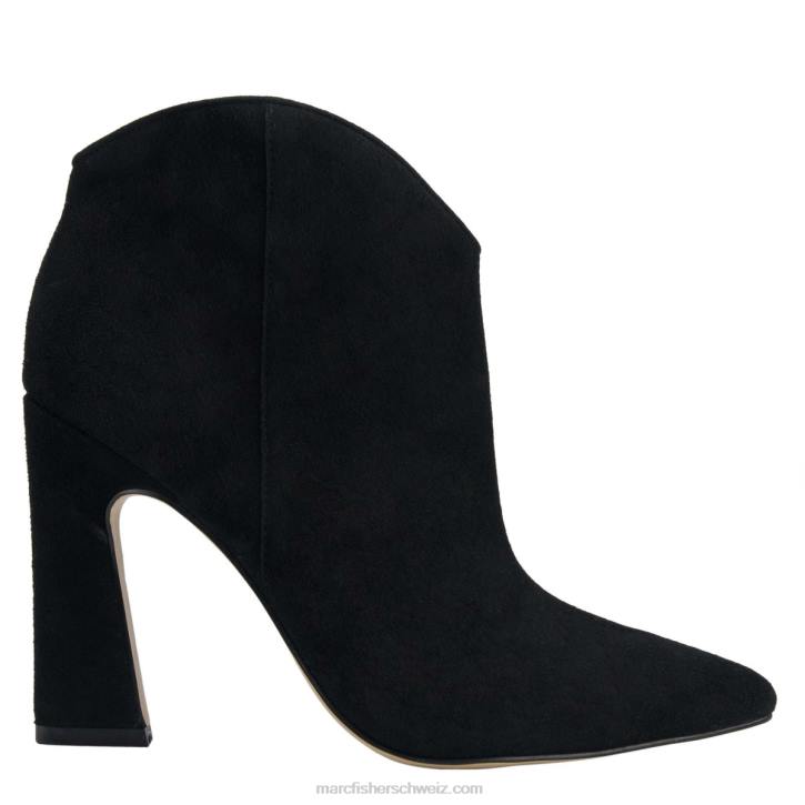 Marc Fisher Frauen schwarzes Wildleder Masina-Stiefeletten 48XZ101
