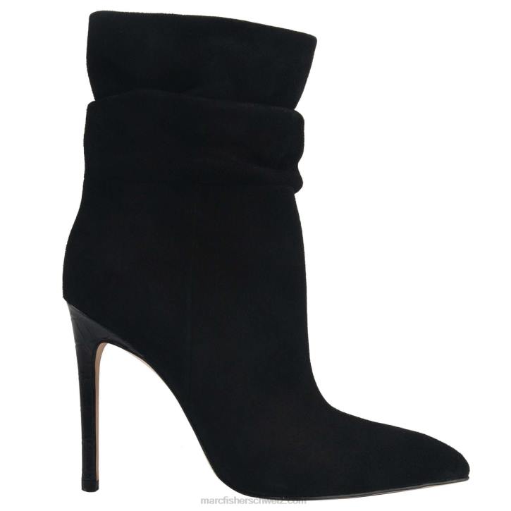 Marc Fisher Frauen schwarzes Wildleder Rayya-Kleid-Bootie 48XZ17