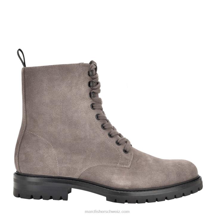 Marc Fisher Männer dunkelgraues Wildleder David Schnürstiefel 48XZ708