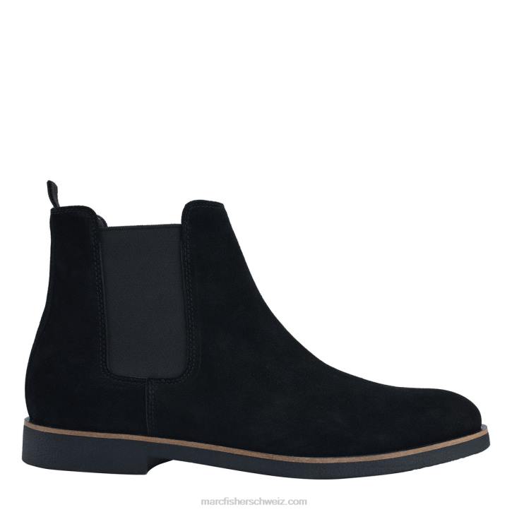 Marc Fisher Männer schwarzes Wildleder Danny Boot 48XZ701