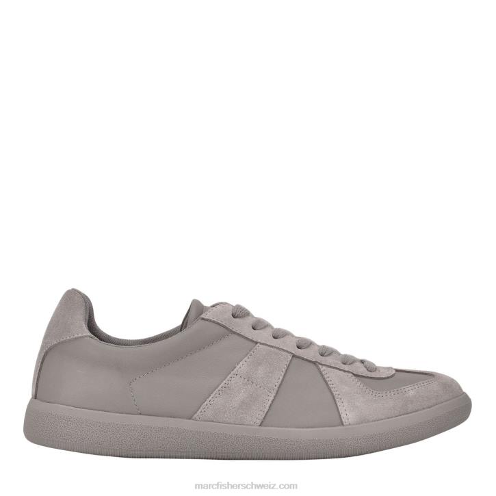 Marc Fisher Männer hellgraues Wildleder Ton-Sneaker 48XZ740